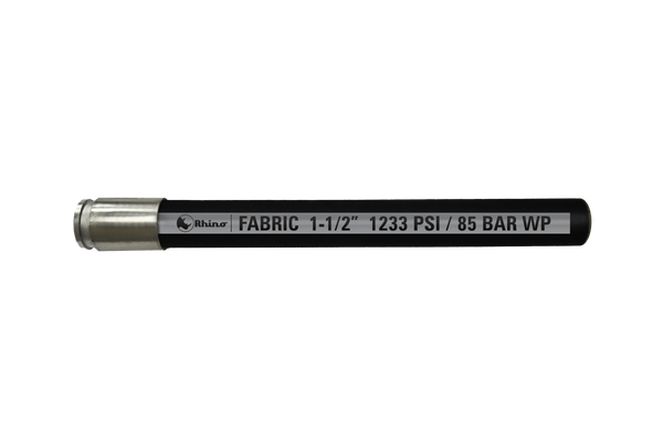Rhino 1233 PSI Fabric Reinforced | 4" x 12' | One HD End