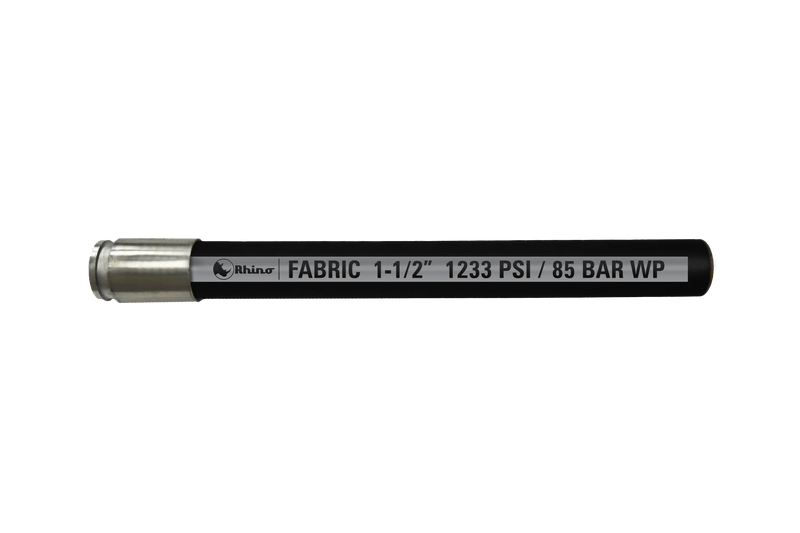 Rhino 1233 PSI Fabric Reinforced | 2" x 50' | Two HD Ends