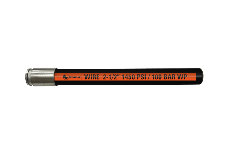 Rhino 1233 PSI Wire Reinforced | 5" x 10' | One MPT End