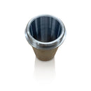 Delivery Cylinder, 3-1/2" x 7-1/2" Chrome