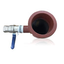 2.5" Water Wash-Out Cap, 2.5" H.D. With Air Relief