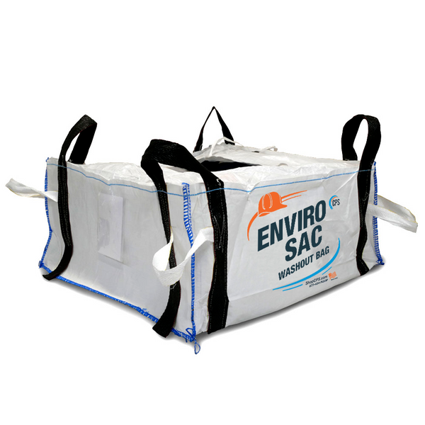 Medium Hopper Washout Bag - Lined (L43" x W43" x H19" - 0.9CY)