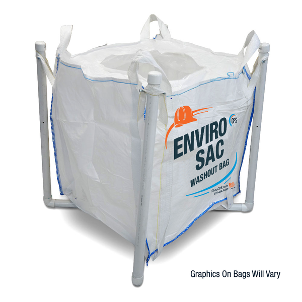Large Readymix Washout Bag - Lined (L42" x W42" x H43" - 1.9CY)