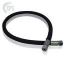 Hydraulic Hose, 2 Street Elbow, DN10 12 Elbow x 100mm