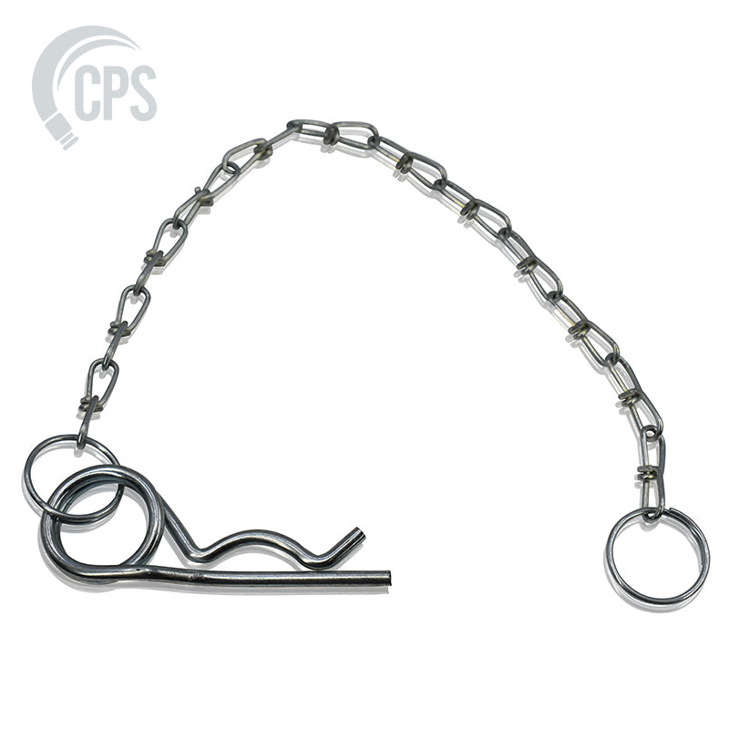 Spring Cotter, ( 5mm W/6 Chain )