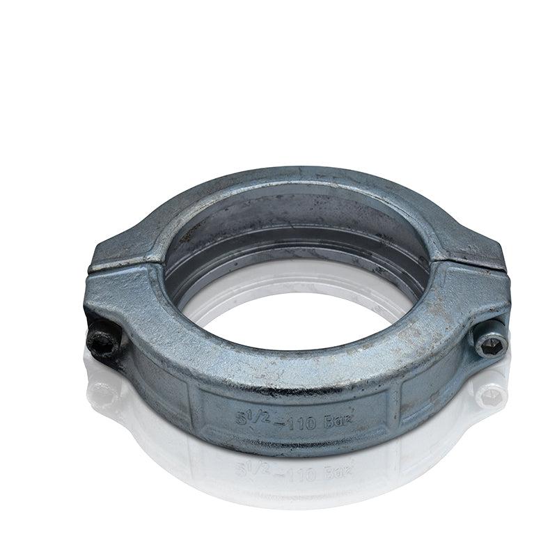 DN125 Forged Steel, Non-Adjustable 2-Bolt Clamp