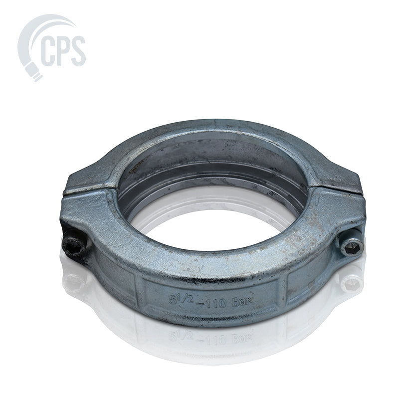 DN125 Forged Steel, Non-Adjustable 2-Bolt Clamp