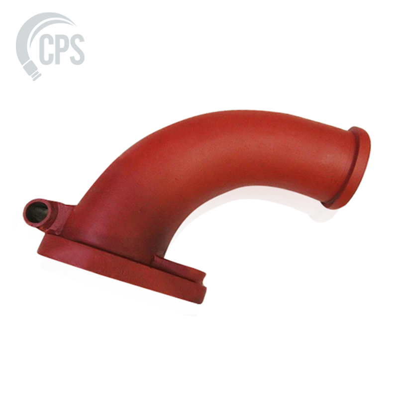 DN180 (7") Cast Steel W/ Hard Facing, to DN150 (6"), Reducing Elbow