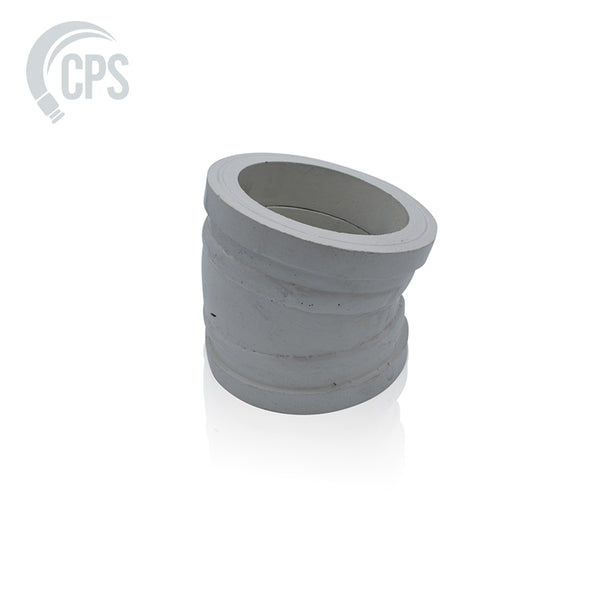 DN112 Chrome Carbide, Twin Wall, 15° Boom Elbow