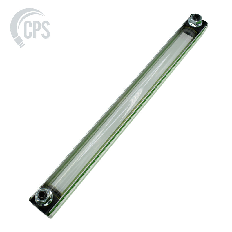 Oil Level Gauge, M12 W/O Thermometer, (381mm/15") Center to Center, (Sight Gauge)