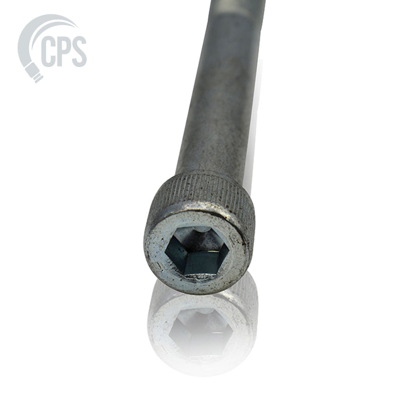 Socket Head Cap Screw, ( 1/2-13 x 5" Long ) ( Grade 5, Zinc Plated )