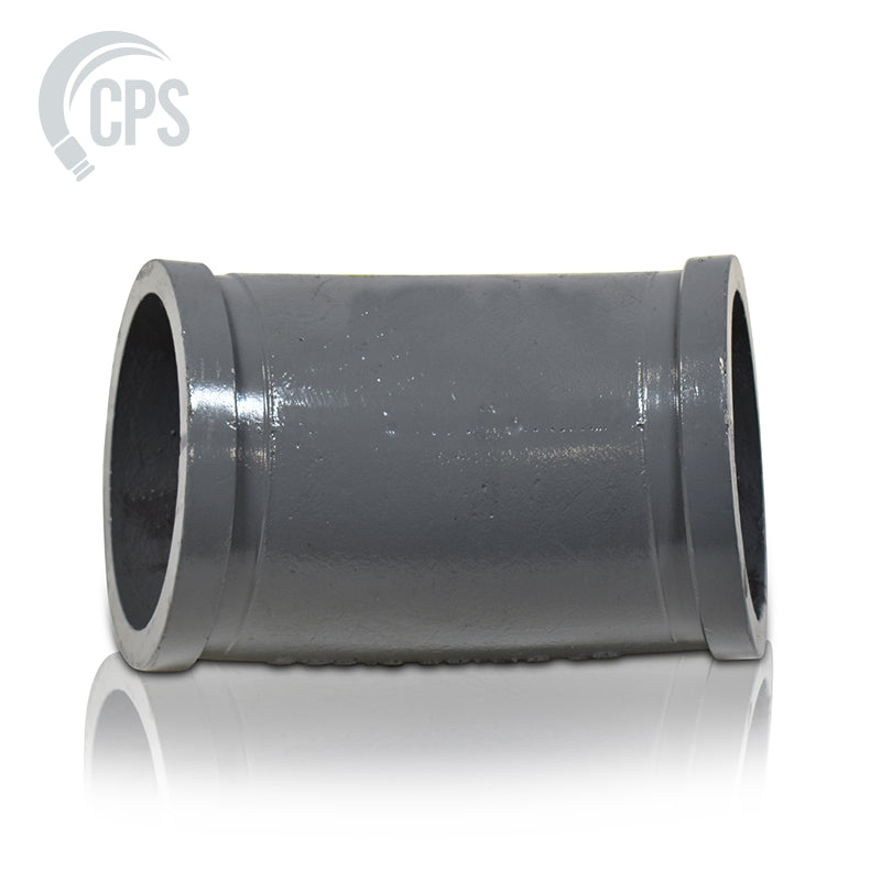 DN125 Cast Steel, Single Wall, 32.5° Boom Elbow