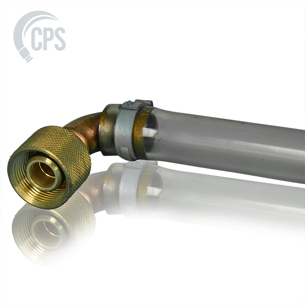 Oil Drain Hose M22 x .5 W/90 Degrees