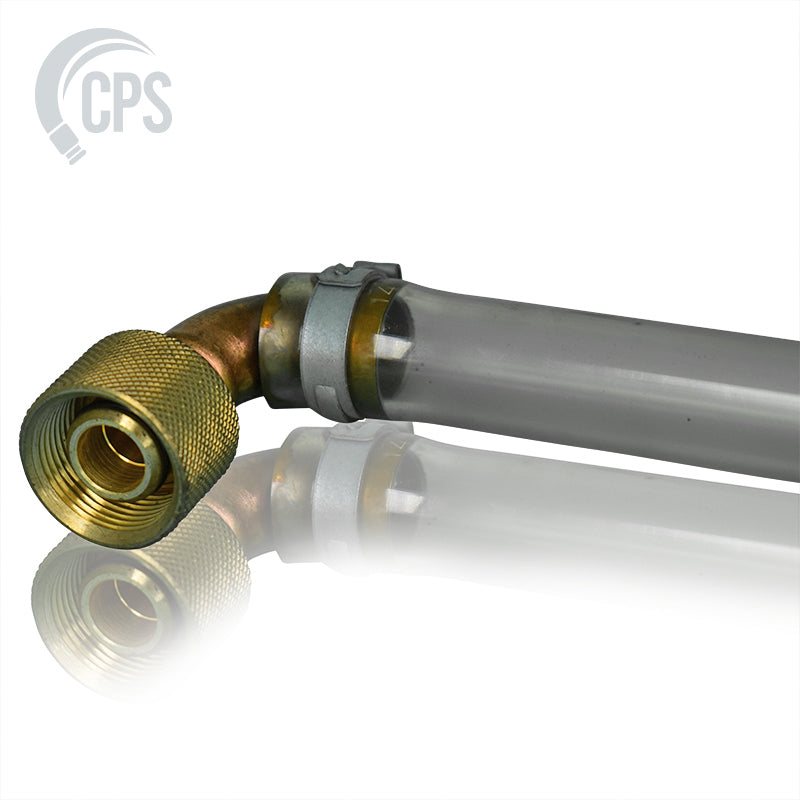 Oil Drain Hose M22 x .5 W/90 Degrees