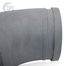 DN117 Chrome Carbide, Twin Wall W/Extension, 45° Boom Elbow