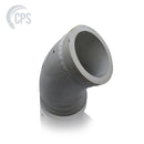 DN117 Chrome Carbide, Twin Wall, 45° Boom Elbow