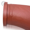 DN150 (6") Cast Steel W/ Hard Facing, Backend Elbow, No Tangent