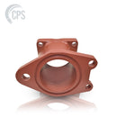 DN180 (7") Chrome Carbide Lined, 14° Hopper Elbow