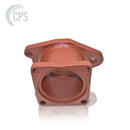 DN180 (7") Chrome Carbide Lined, 14° Hopper Elbow