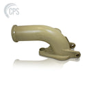 DN180 (7") Cast Steel to DN150 (6"), 90° Elbow, ZX Female Ends, W/Grout Port