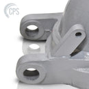 DN180 (7") Chrome Carbide to DN150 (6"), 90° Swing Out Elbow, ZX Female Ends, W/Grout Port