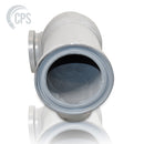 DN180 (7") Chrome Carbide to DN150 (6"), 90° Swing Out Elbow, ZX Female Ends, W/Grout Port