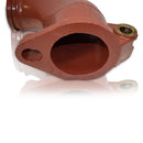 DN180 (7") Chrome Carbide Lined to DN150 (6"), Reducing Elbow W/ Offset