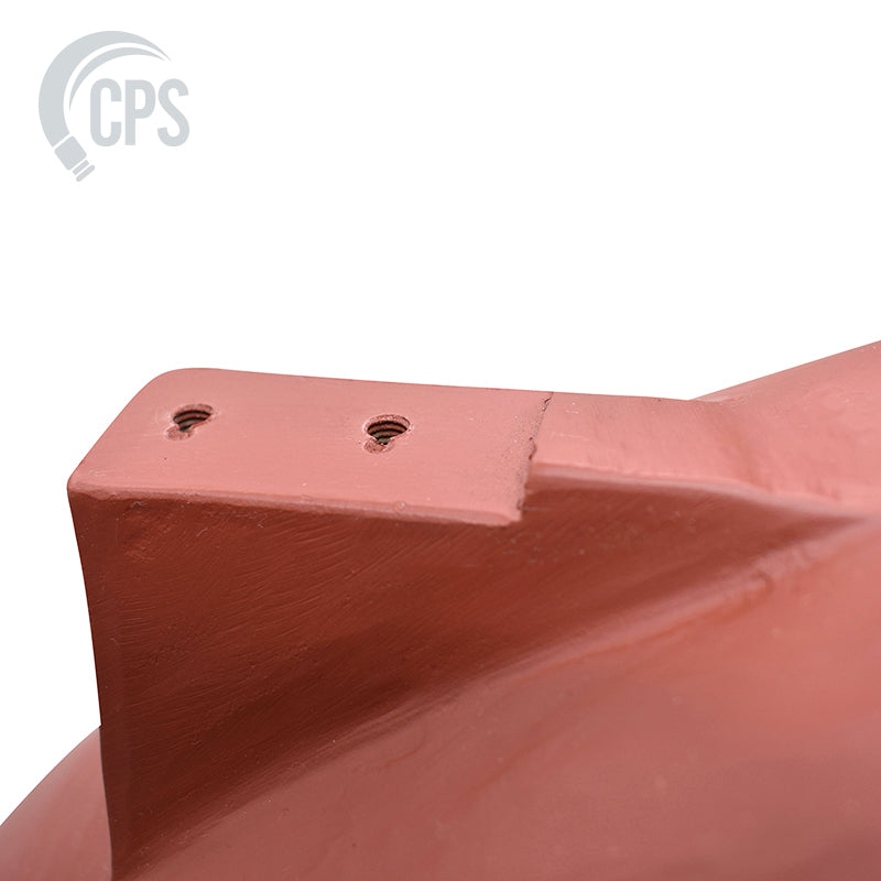 DN180 (7") Cast Steel to DN150 (6"), Reducing Elbow W/ Offset