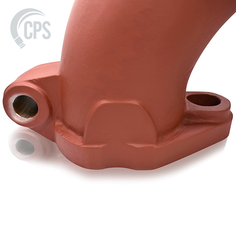 DN180 (7") Cast Steel to DN150 (6"), Reducing Elbow W/ Offset