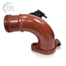 DN180 (7") Chrome Carbide Lined to DN150 (6"), Reducing Elbow