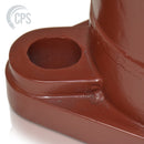 DN180 (7") Chrome Carbide Lined to DN150 (6"), Reducing Elbow