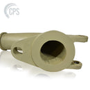 DN180 (7") Cast Steel to DN150 (6"), 90° Elbow, ZX Female Ends, No Grout Port, Hard-Faced