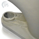 DN180 (7") Cast Steel to DN150 (6"), 90° Elbow, ZX Female Ends, No Grout Port