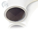 DN125 Cast Steel, Single Wall Fatback, 90° Boom Elbow