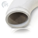 DN125 Chrome Carbide, Twin Wall W/200mm Extension, 90° Boom Elbow