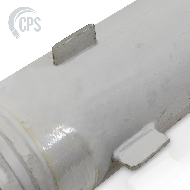 DN125 Chrome Carbide, Twin Wall W/608mm Extension, 90° Boom Elbow