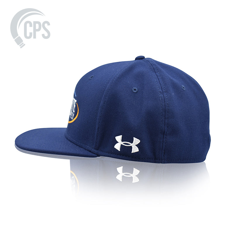 Blue, Flat Bill Baseball Cap_Under Armour