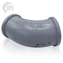 Pipe Elbow Cast, 4" x 45 Degree, R275, 10.83" Center Line Radius